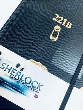 🌻 New Adventures of Sherlock Holmes Premium A5 Notebook from UK with photos